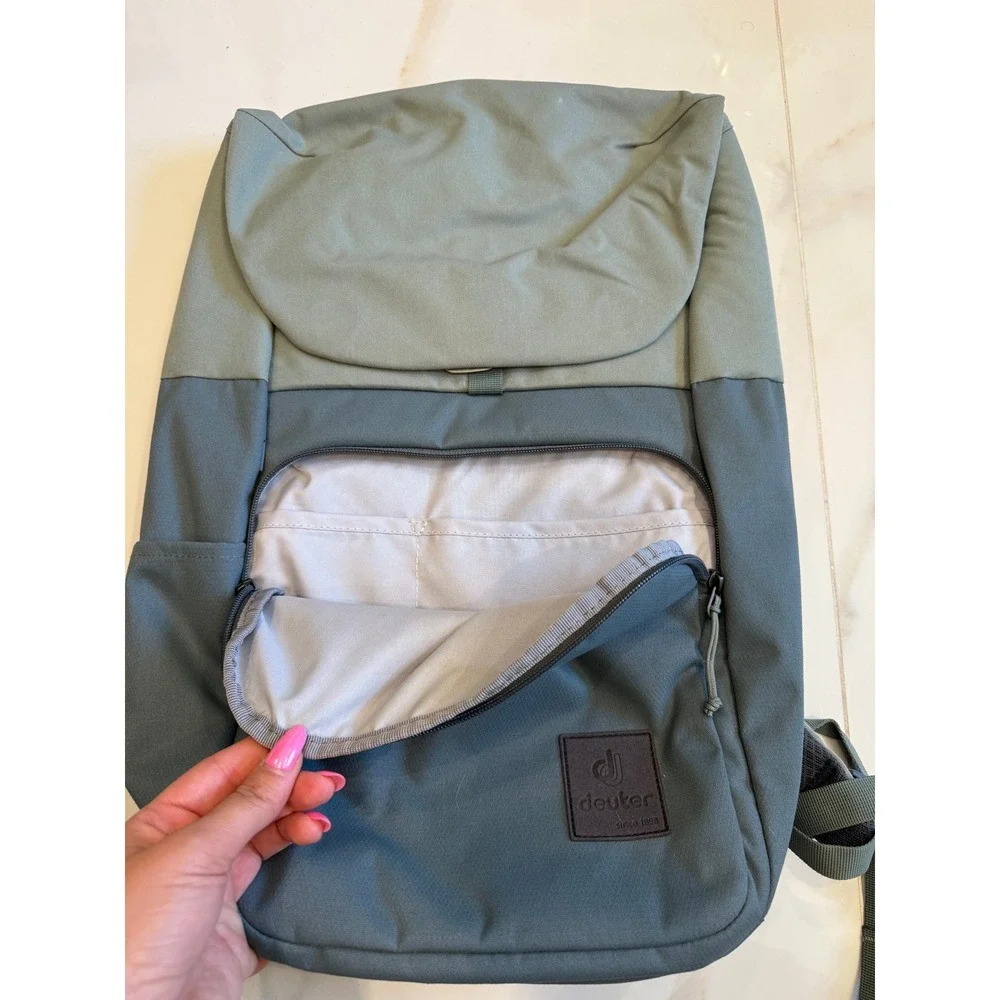 Deuter UP Sydney Urban Backpack Teal Sage Green Laptop Daypack 3813721